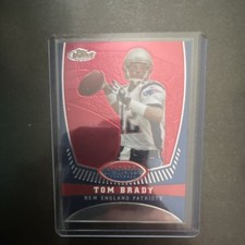 2008 Topps Finest Tom Brady Finest Moments Serial #TB16 /629 Patriots