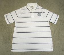 Vintage Penn State Nittany Lions Polo Shirt Men Large White NCAA Team Issued USA