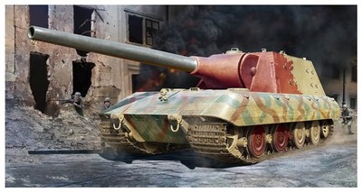 Trumpeter 1/35 German E-100 Heavy Tank Destroyer Plastik Modellbausatz 09542