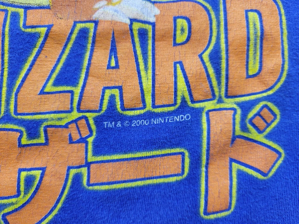 Camiseta De Colección Pokemon Charzard 2000 Nintendo Manga Larga Talla Juvenil Pequeña Foto 3 de 4