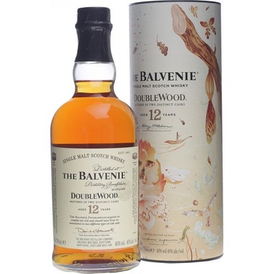Balvenie 12 Jahre Double Wood Limited Design Edition Victo Ngai 0,7 Liter 40 % V