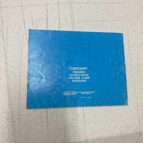 Captain Commando NES Game Instruction Manual Ghosts &lsquo;N Goblins Manual Only