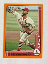 TOPPS 2021 BIG LEAGUE ADAM WAINWRIGHT #33 ORANGE PITCHER CARDINALS BASEBALL CARD
