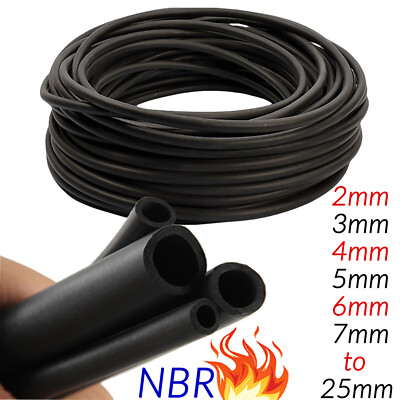 Nitrile Smooth Rubber Fuel Unleaded Petrol Diesel Oil Line Hose Pipe Tubing