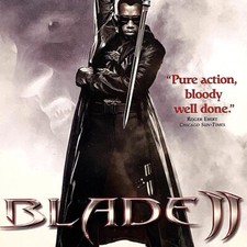 Blade II, Marvel 2-Disc Special Edition DVD 2002 Wesley Snipes, "R" Action