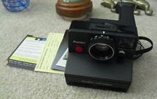 Vintage Polaroid Pronto Land Camera Instant Pictures with Manual