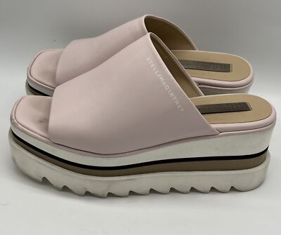 Stella McCartney Retail-$720 Sneak-Elyse Platform Sandals in Pink
