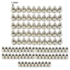 100pcs P80 Plasma Electrode Tip Nozzle 1.5mm Cutter-Torch For Air Plasma-Cutting