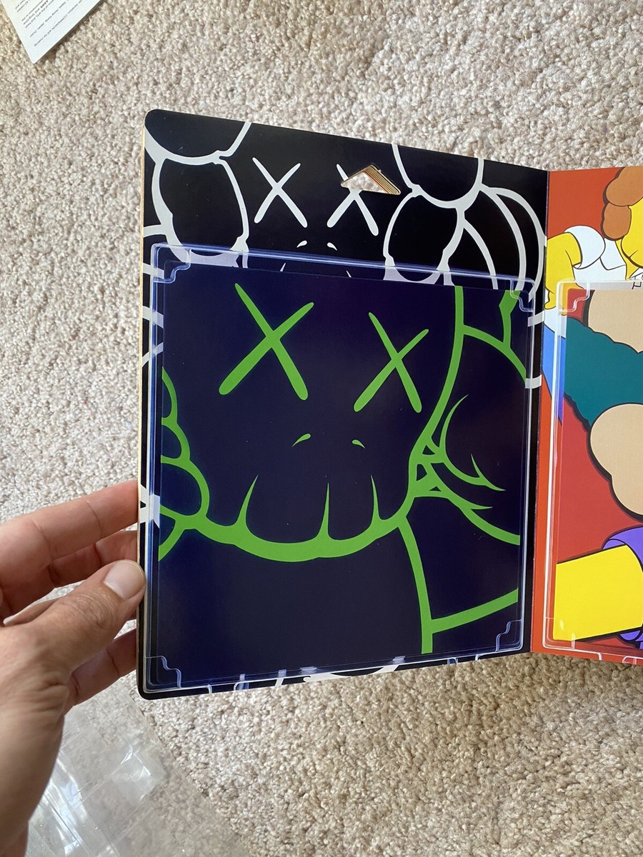 Kaws C10 The Paintings Of Kaws Hardcover Book Authentic Kimpsons