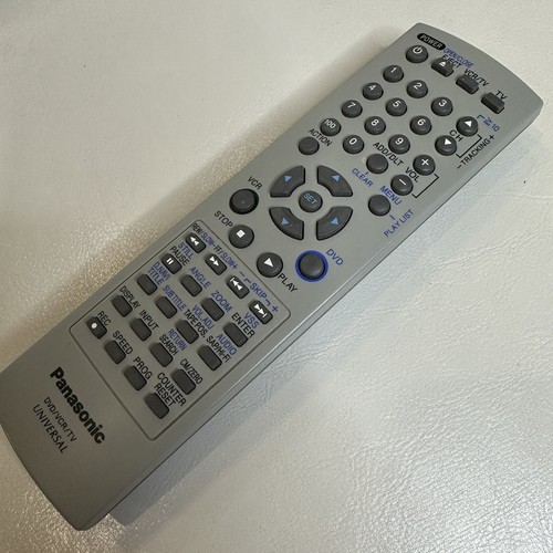 Panasonic DVD VCR TV Universal Remote Control Excellent Condition eBay