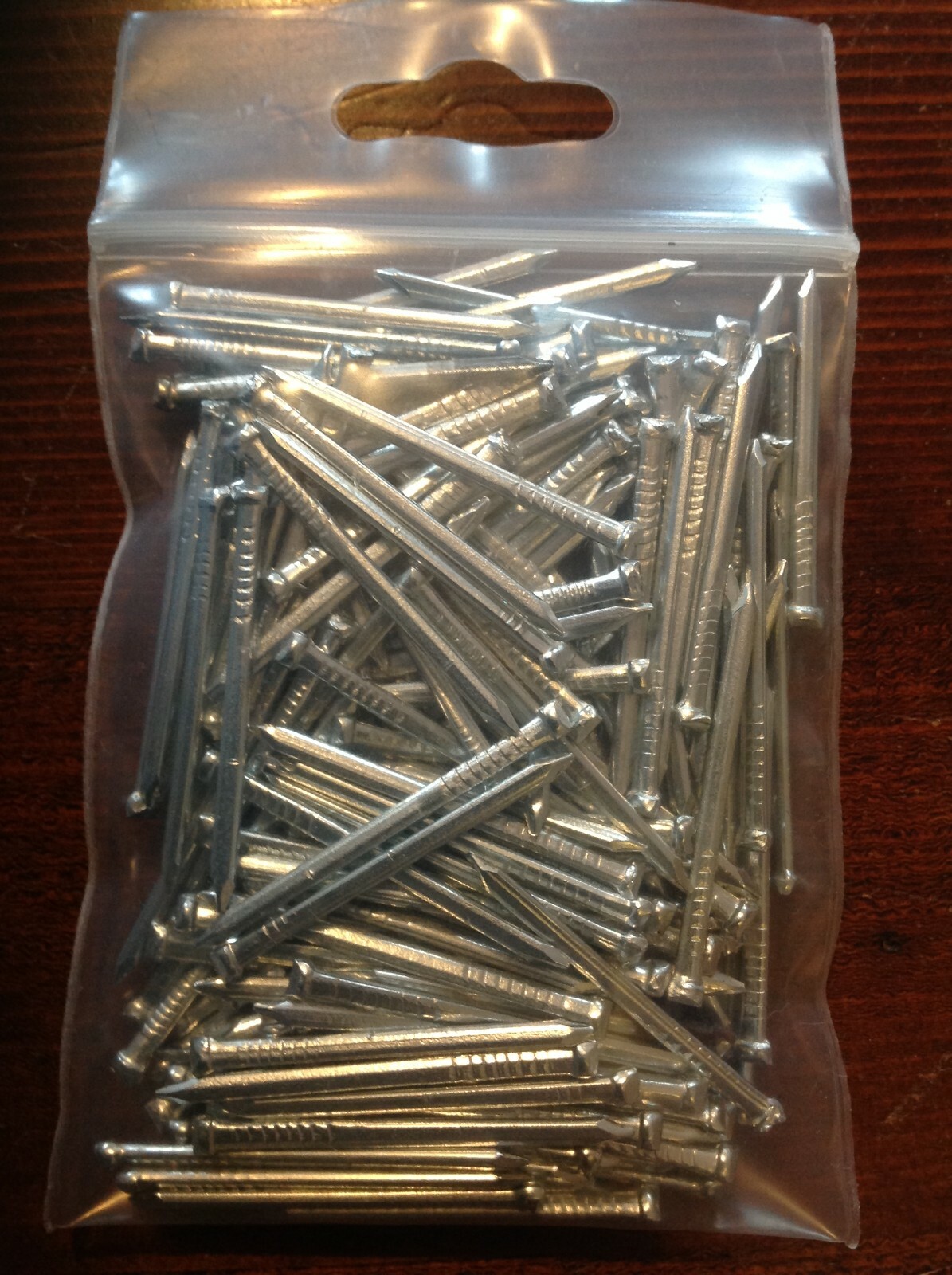 200 Bright Oval Head Nails Size 40mm 1 1/2" eBay