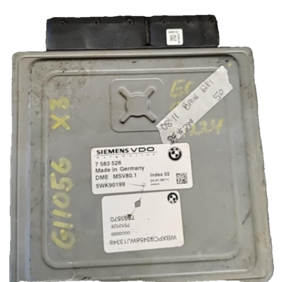 08 BMW X3 ECU ECM Engine Control Module 7583526 for sale