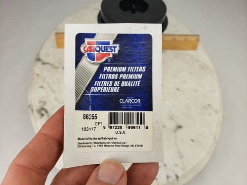 Carquest 86255 Diesel Fuel Water Separator Filter CS11037 Wix 33255 L6806F - Picture 4 of 10