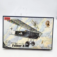 Roden WW1 Fokker D.VII No.033 Carl Degelow "ALB EARLY" New Opened Black Box