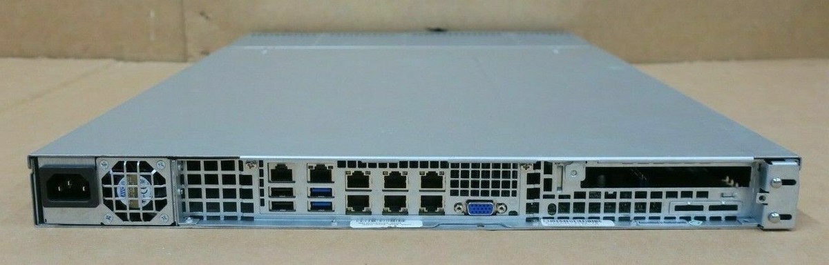 Supermicro CSE-815 X10SLH-N6-ST031 CTO E3-1200 v3/v4 6 x 10GB 4