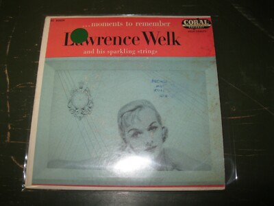 LAWRENCE WELK: LOT of 4 EPS, pick a polka, say it with music, moments to remembe