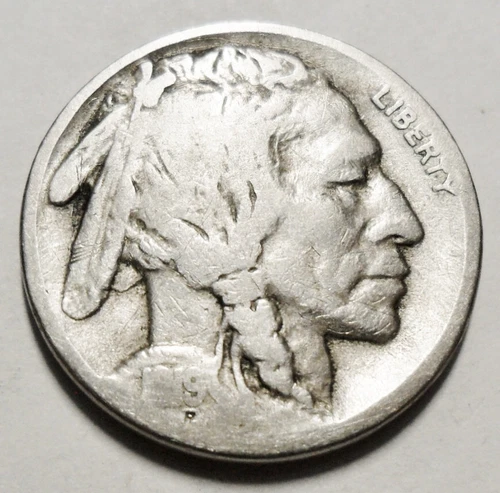 1919 P INDIAN HEAD "BUFFALO" NICKEL CULL **FREE SHIPPING**