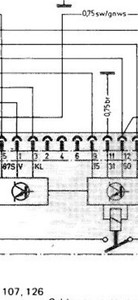 W124 Fuel Pump Relay wiring diagram | eBay