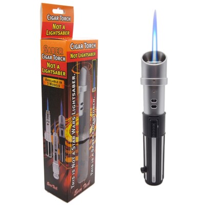 Ever Tech Saber Cigar Torch Lighter 8.1" Height Single Adjustable Jet Flame  | eBay