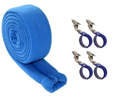 6 Ft CPAP Hose Cover with 4 Holding Clips,Â  Soft Fleece Tubing Wrap Insulator