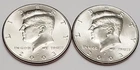 2003 P & D Kennedy Half Dollar Set (2 coins)  AVE CIRCULATED **FREE SHIPPING**