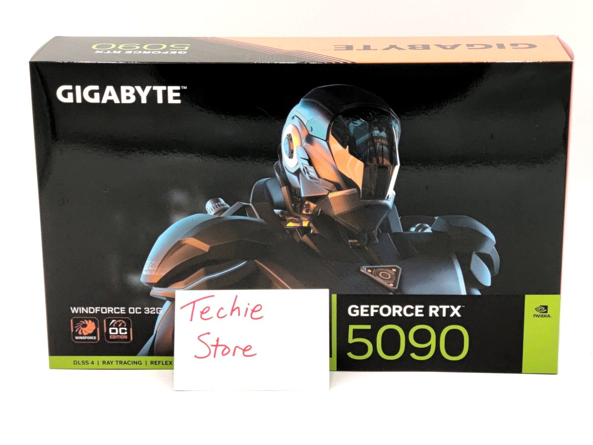 New Gigabyte NVIDIA GeForce RTX 5090 Windforce Overclocked