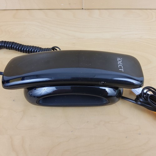 iDECT SOLO CLASSIC BLACK SINGLE CORDED PHONE HOME TELEPHONE LANDLINE