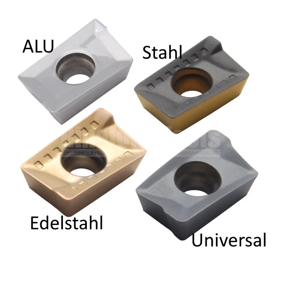 10 x APKT... Wendeschneidplatten für ALU, Stahl oder Edelstahlbearbeitung!! - Bild 1 von 2