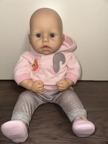 Zapf Creation Baby Annabell Active Puppe 43 cm mit Sound und Zubehör rosa - Bild 5 von 12