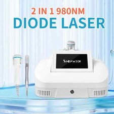 980nm Diode Laser Machine Facial Vascular Spider Vein Red Blood Vessels Removal