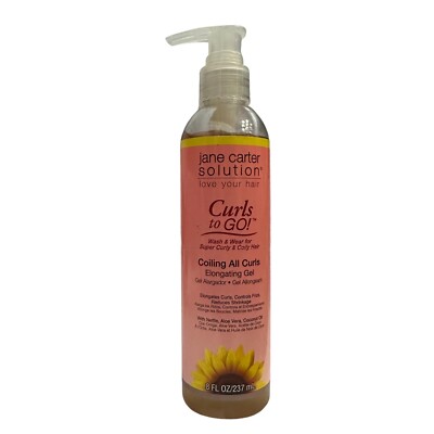 Jane Carter Solution Curls to Go! Coiling All Curls Elongating Gel 8 oz