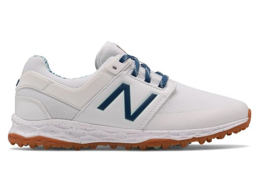 New New Balance Golf Ladies Fresh Foam LinksSL Shoes Size 11 D Wht/Blueprint - Picture 1 of 12