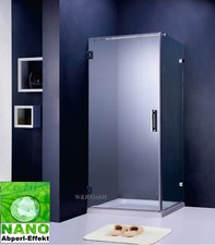Duschkabine Duschabtrennung Dusche Duschwand 8 mm NANO ESG Echtglas Kabine KN 
