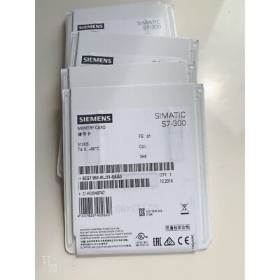 Siemens 6ES7953-8LJ30-0AA0 SMART PLCモジュール6ES7 953-8LJ30-0AA0 New Siemens 6ES7953-8LJ30-0AA0 SIMATIC S7, Micro Memory