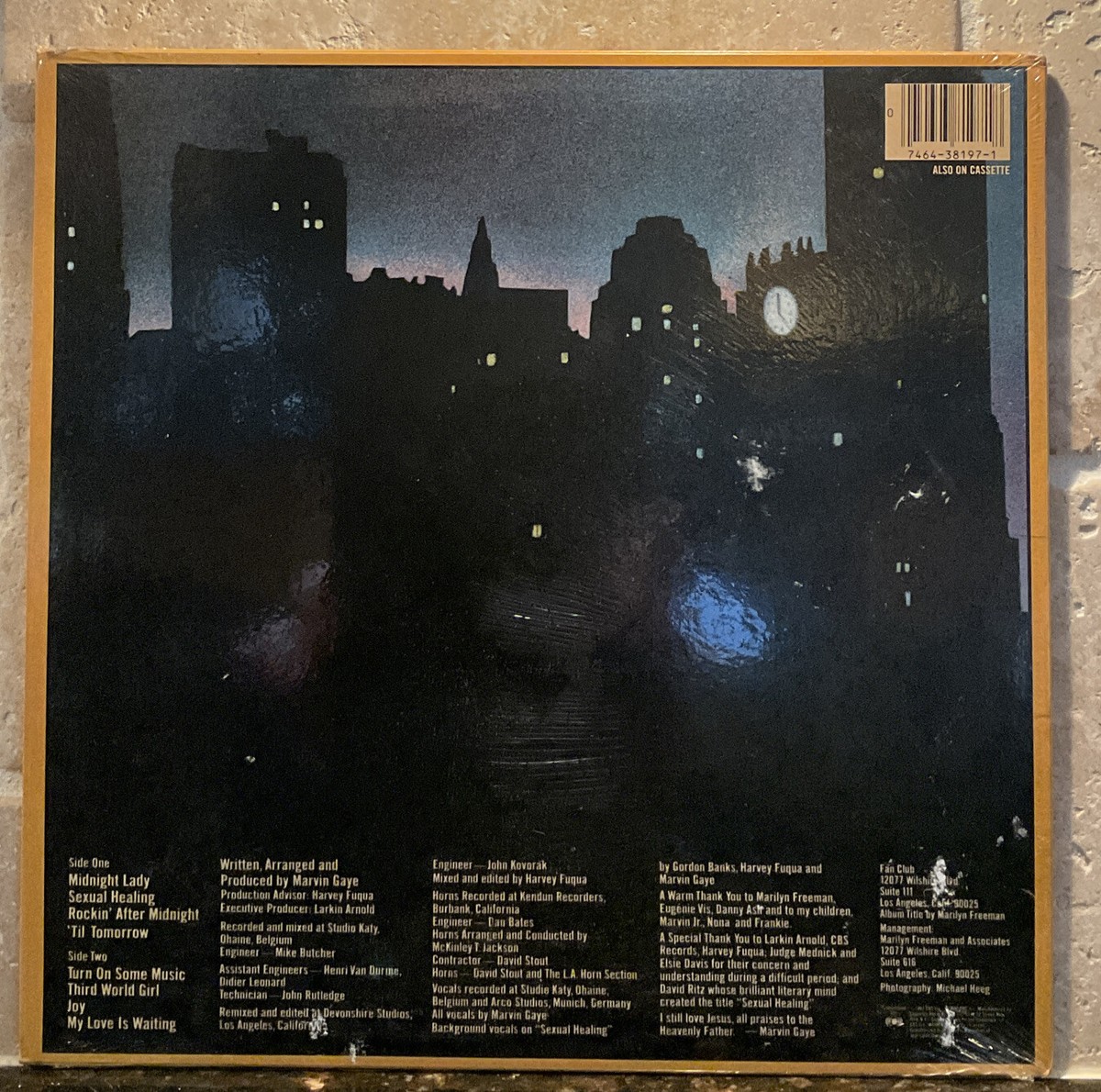 1982 Marvin Gaye – Midnight Love - Reissue Sexual Healing