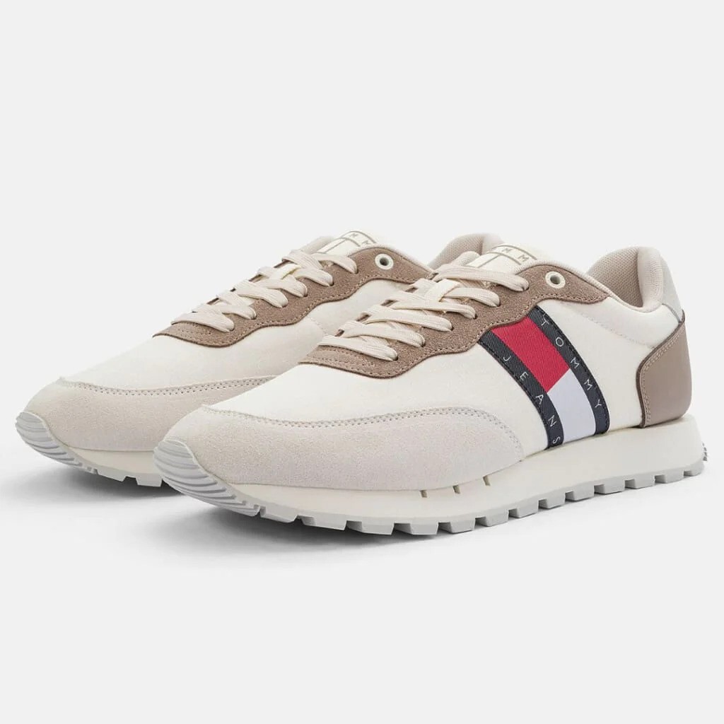 Tommy Hilfiger Men's Sneakers TOMMY JEANS LEATHER RUNNER