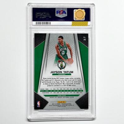 テイタム Prizm RC PSA 9 PSA 9 Rookie Card JAYSON TATUM RC PRIZM Tatum | eBay