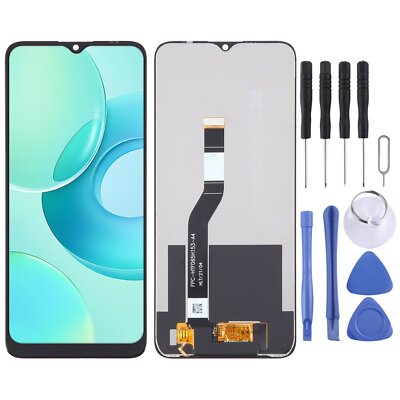 For Wiko T10 LCD Screen with Digitizer Full Assembly Replacement Black