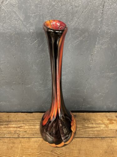 Vintage Italian Vase Art Glass 1970’s Bulb Style - Picture 5 of 15