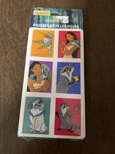 Vintage Hallmark Disney Pocahontas Stickers Full 4 Sheets Sealed Meeko Flit NOS
