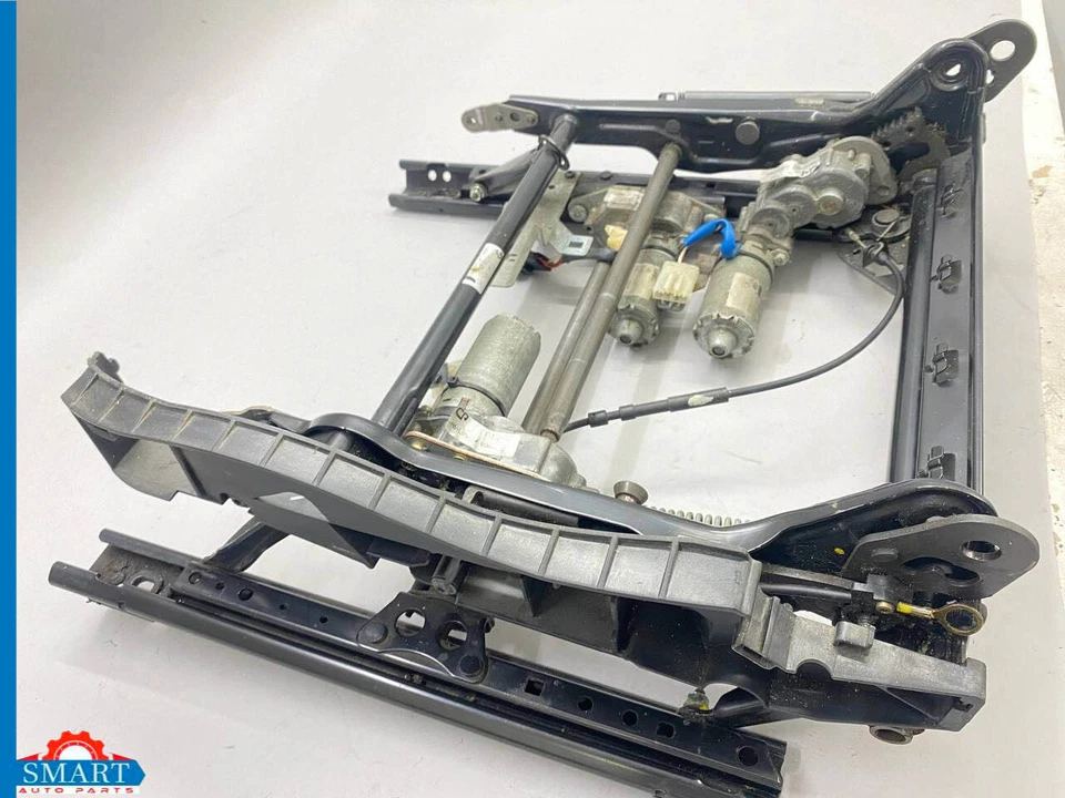 BMW 328Ci E46 2000 cupé base de riel de asiento con motor conductor izquierdo OEM Foto 2 de 4