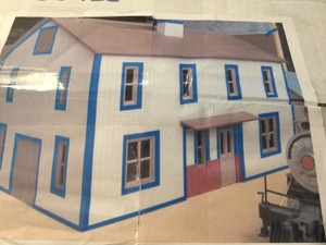 g scale model buildings