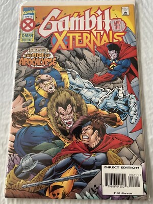 Gambit And The X-ternals After Xavier The Age Of Apocalypse April 2 Marvel Comic
