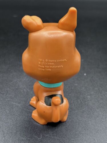 2021 McDonald's Scooby Doo Bobblehead Happy Meal Toy Action Figure Scrappy Brown - Picture 3 of 6