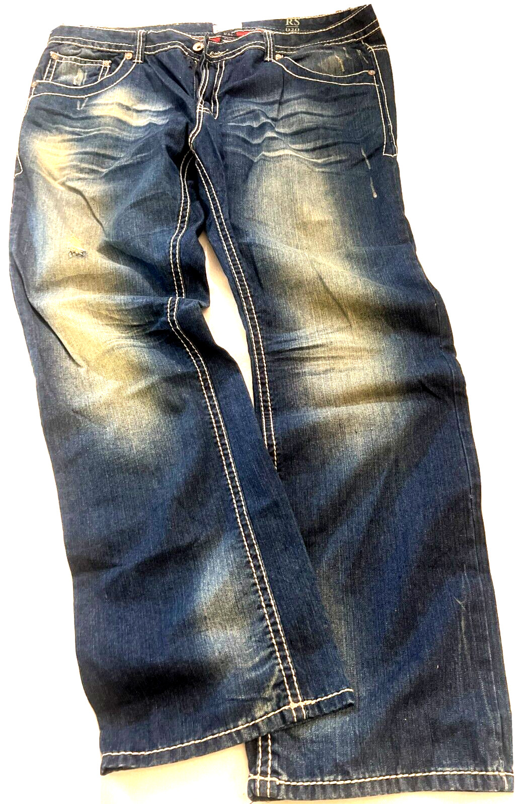 Antique Rivet RS 020 men's vintage lite destressed je… Gem