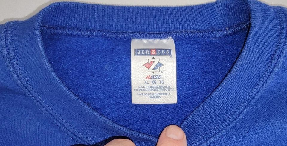 Sudadera de béisbol de colección Auburn Tigers University XL Jerzees EE. UU. azul universidad Foto 4 de 4