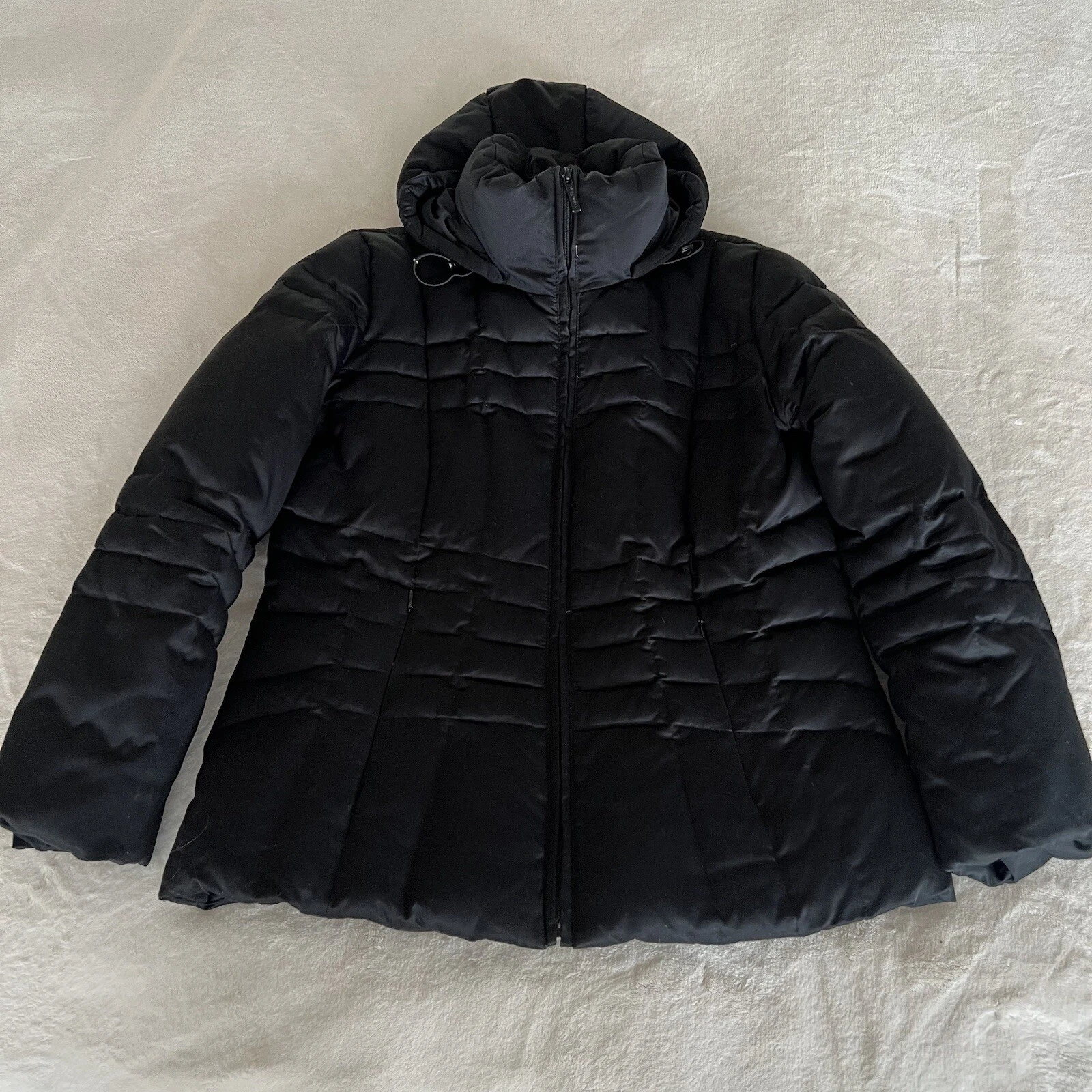 VETEMENTS Cappotto invernale donna lungo nero Calvin Klein