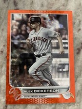 2022 Series 2 Base Orange Foil #362 Alex Dickerson /299 - San Francisco Giants