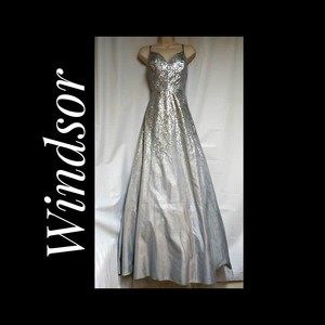 windsor silver dress