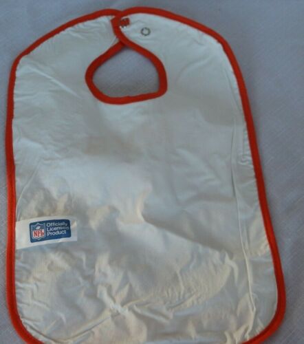 DENVER BRONCOS BABY BIB Most Valuable Baby (MVB) Vinyl Back w/ Snap - Brand New - Picture 2 of 2